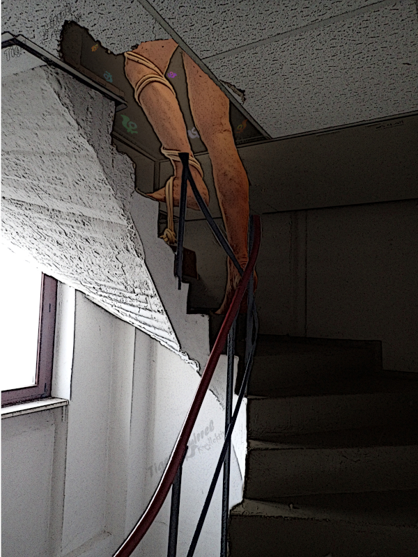 Up and away: Staircase to happiness Up and away: Staircase to happiness